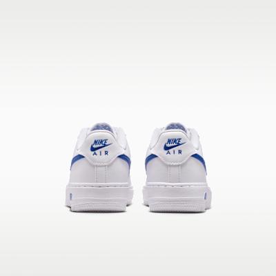Kids' Sneakers Nike Air Force 1 Tech GS 'White Game Royal'