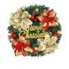 Pendant With Flower Christmas Wreath Home Decor 30CM Christmas Decoration Red Artificial Door Hanging Rattan Winter