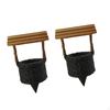 2Pcs Plant Self Watering Stakes, Garden Water Planter System, Auto Drippers Irrigation Devices for
