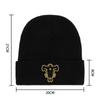Anime Black Clover Winter Warm Adult Bouncy Hats Outdoor Leisure Student Knit Hat Unisex Kids Cartoon Printing Knitted Cap Gifts