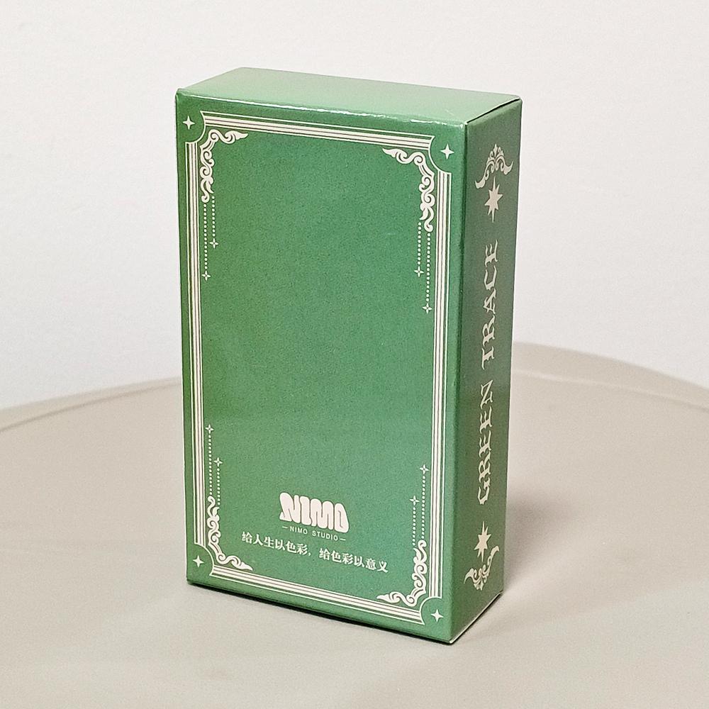 Green Trace Tarot 10.3*6cm - Story-Driven Deck, Mystical Divination, Spiritual Guidance 78 Pcs Tarot Cards Based on RWS