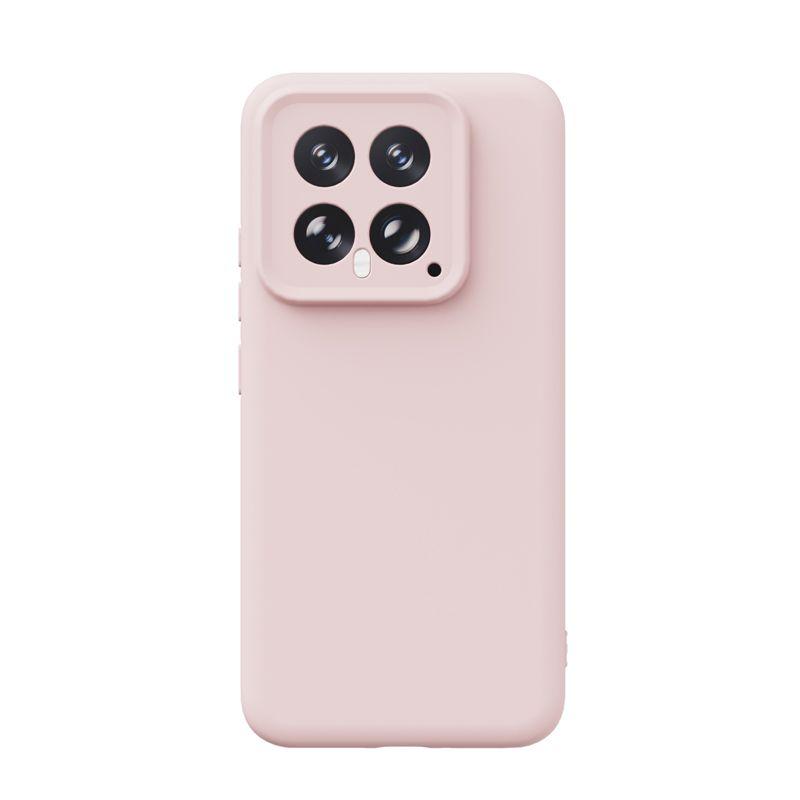 Liquid Suitable for Xiaomi Mi 15 Pro Mobile Phone Case Magnetic Suction Skin Feeling Xiaomi Mi 14 Anti-drop and Dirt-resistant Light Silicone Pro