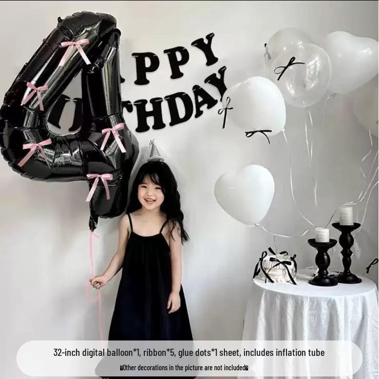 First Birthday Heart Photo Frame Balloon Decoration for Boys & Girls
