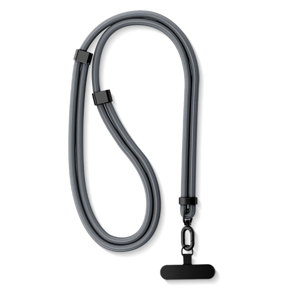 Crossbody Phone Lanyard with Patch 150cm Adjustable Nylon Anti Theft Neck Strap