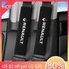 For Renault 2026 New Hub Caps 2pcs Suede Car Seat Belt Shoulder Protector Adjustable Shoulder Cover For Renault Clio Laguna 2 Me