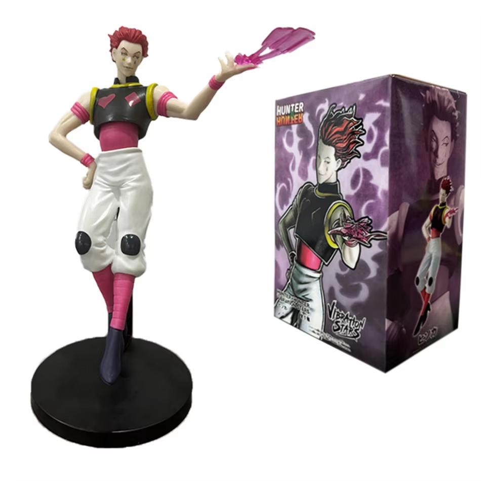 Anime Full Time Hunter Handmade Battle Little Jie Qi Ben Cool La Picaier Fans Siso Kurolo Handmade Children's Toy PVC Model