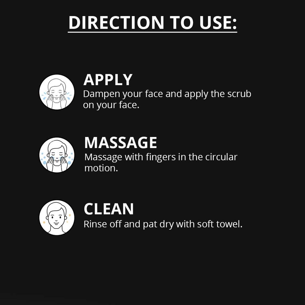 Man Code Charcoal Scrub For Men Deep Cleansing Gentle Exfoliator Fresh Refreshing Detoxifying Skin Activated Bamboo Charcoal Extract 100 gm (Pack