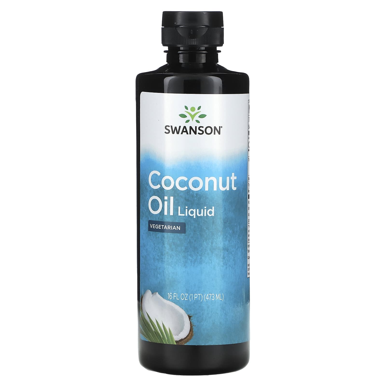 

Swanson, Liquid Coconut Oil, 16 fl oz (473 ml)