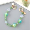 Beaded Phone Bracelet Strap,Phone Beaded Wrist Strap Phone Bracelet Lanyard for Women Phone Keychains Charm