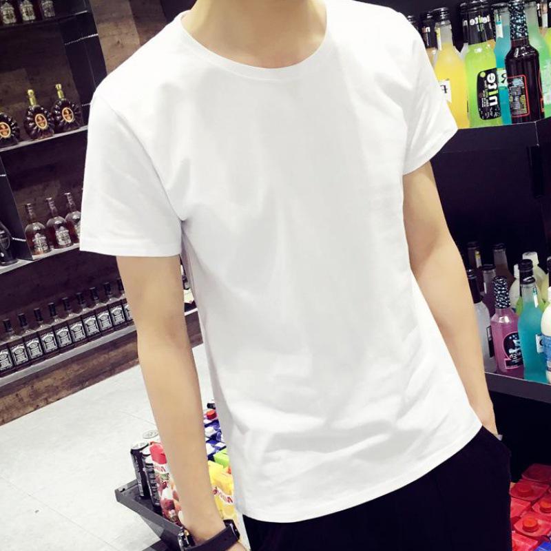 2024 Korean Style Trend: Men's Versatile Loose Fit Short Sleeve T-Shirt - Summer Casual Fake Two-Piece.
