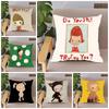 Yoshitomo Nara Pillow Case Home Decor Throw For Sofa Bed Car Room Decor Gift Idea