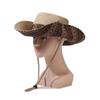 Ethnic Wind Hat Summer Vintage Mountaineering Hat Outdoor Big Brim Sun Hat Sunscreen Sunshade Fisherman Hat