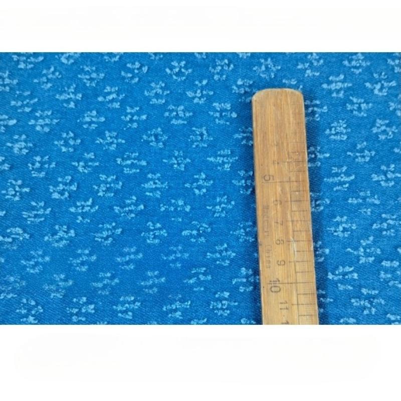 Praná Čistá Bavlna Džínová Žakárová Látka Vintage Háčkovaná pro DIY Šití Bundy Košile Šaty Oblečení Designové Látky Látka