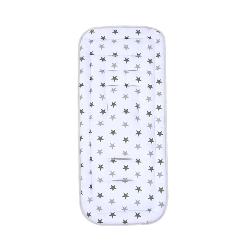 Stroller Cotton Cushion Thickened Shock Absorption Cart Mat Baby Stroller Pad Dining Chair Rocking Chair Cradle Cushion