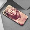Sexy Marilyn Monroe Telefon Fall Für Samsung Galaxy A12 A02S A22 A32 A52 A72 A71 A51 A41 A31 A21 A11 A50 a70 A10S A20S Schwarze Abdeckung