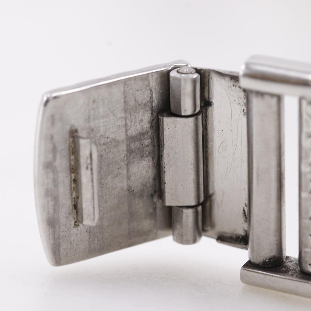 Seiko CREDOR Watches 5A74-3D20 WhiteDial Stainless Steel Quartz Analog Display Mens Used