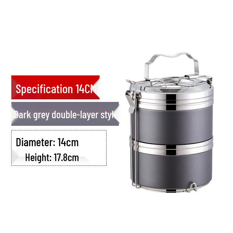 304 Stainless Steel Insulated Portable Lunch Box