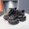 Fashion Women'S Shoes New Rhinestone Women'S Sneakers Diamond Breathable Luxury Designer Casual Platform Shoes  Mujer