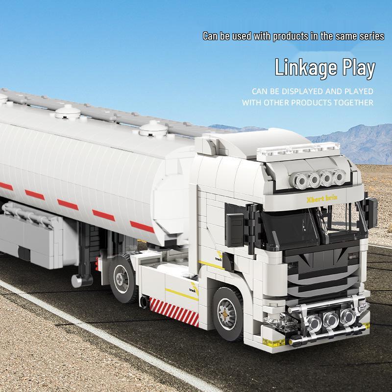 Brick Joy 66032 DIY Towing Truck Building Blocks Model for Boys