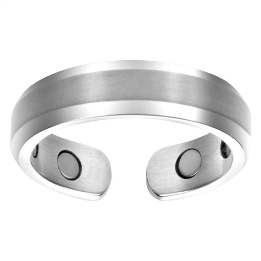Lymphatic Drainage Therapeutic Magnetic Ring Adjustable Magnetic Therapy Rings Lymphatic Detox Magnetic Ring for Men and Women