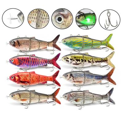 Automatic Swimming Electric Lure Wobblers Bionic Fish Swimbait Hard Fishing Lure  Crankbait