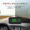 Wiiyii G7 GPS Car Speedometer, Car Head-Up Display HUD, Speed Violation Reminder and Fatigue Driving Reminder, Applicable to Vehicles