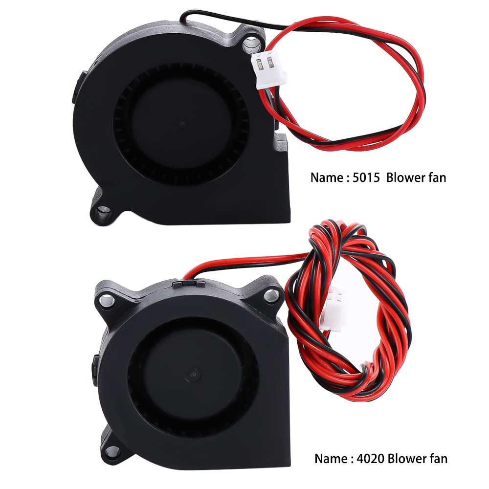Extruder Black 2-pin Centrifugal Blower Cooling Radiator Cooling Fan 3D Printer Cooling Fan