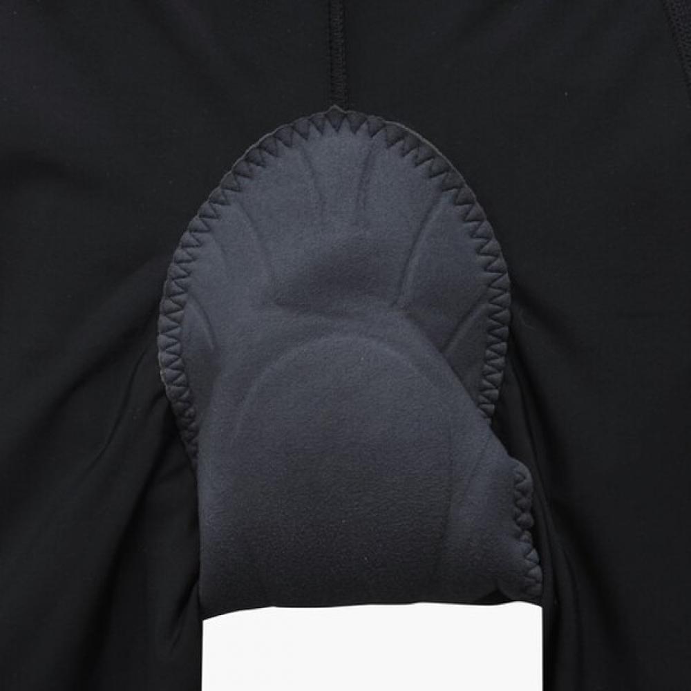 Le Coq Sportif Women S 4 Short Bib ShortS Blk   Qp122cpf22