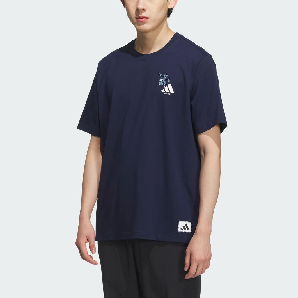 Adidas Skateboard Sports Loose Fit Crew Neck Short Sleeve T-Shirt Men Tops KC2869