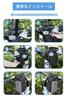 Caudblor Bicycle Bottle Cage Handlebar Bag with Cell Phone Storage and Mesh Fits Handlebar Containers On and Mountain Bikes Pocket, Adjustable,