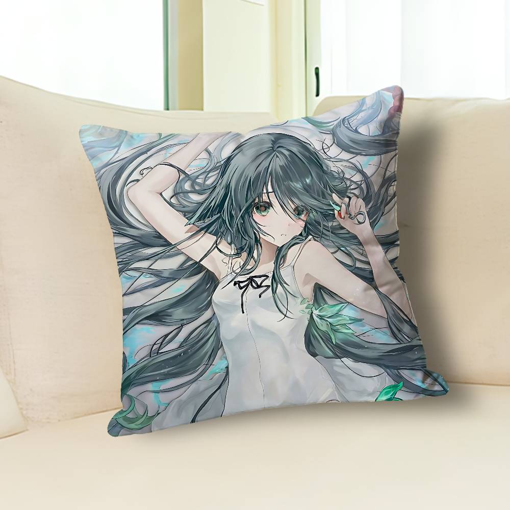 S-Saya No U-Utas Game Pillow Cases for Bedroom Living Room Sofa Home Decor Polyester Cushion Cover with Zipper