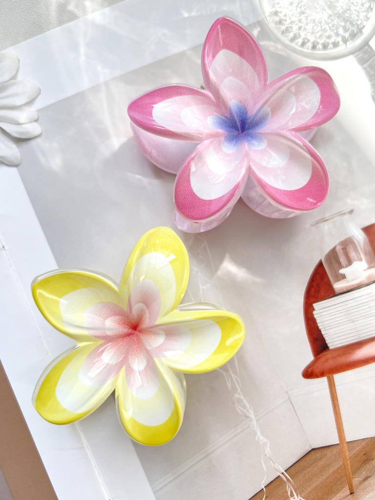 Summer New Flower Hair Claw Clips for Women Fashion Large Hair Clamp Barrettes for Thick Hair No-slip Hairpins Hair Accessories