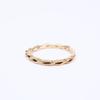 NOJESS [Excellent condition] K10 0.01 1P Diamond and K10 0.03 5P Diamond Pinky Rings, 2 pieces in total Ring ring Yellow GoldUsed
