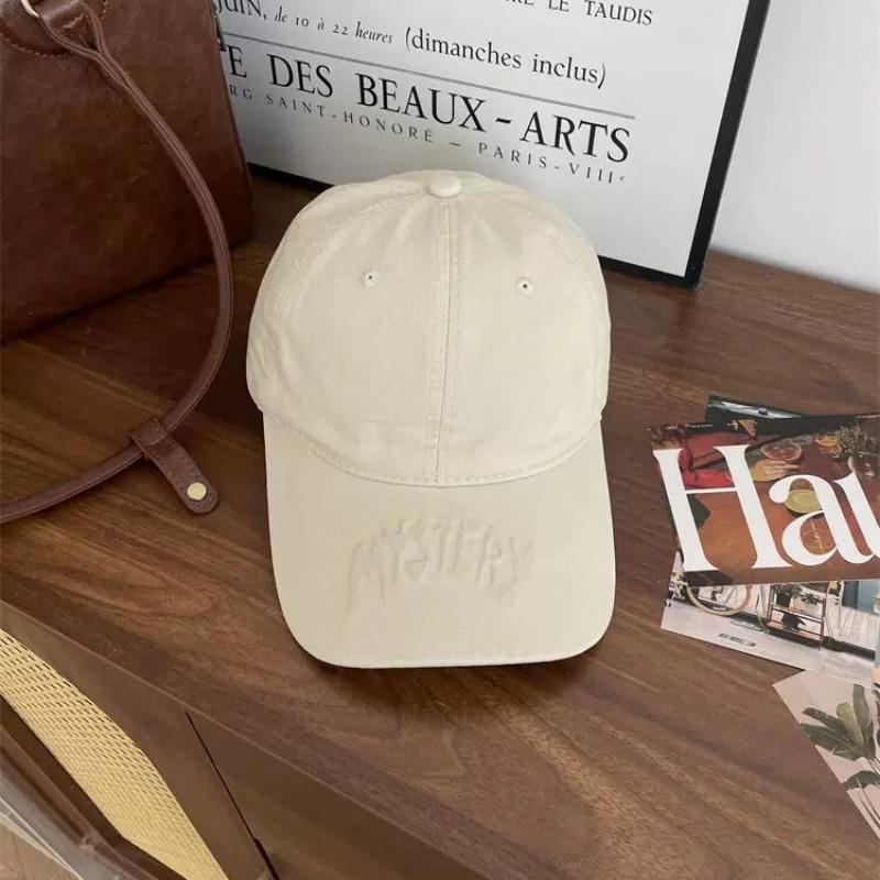 New cotton versatile big head circumference hat men's and women's indentation trendy baseball cap spring sunscreen cap