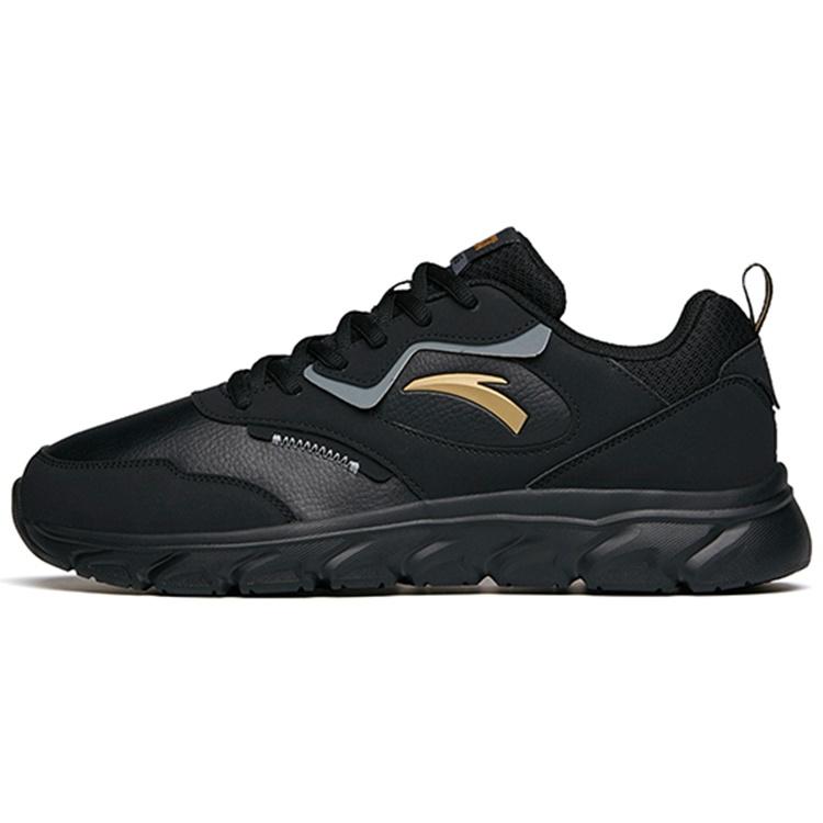 ANTA Run Collection Black Gold Grey Men s 912145573-3 EU 44.5
