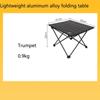 Outdoor Folding Table Portable Aluminum Alloy Picnic Chicken Rolls Table Lightweight Camping Table Picnic Table Chair Barbecue Table