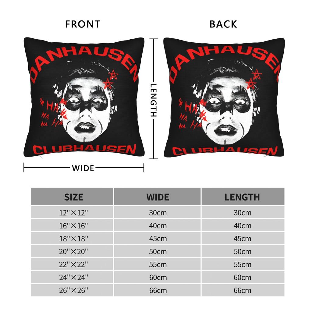 Danhausen Wrestler Pillow Covers Merch Soft Cushion Cover Decorative Throw Pillow Case Cover Home Multi-Size