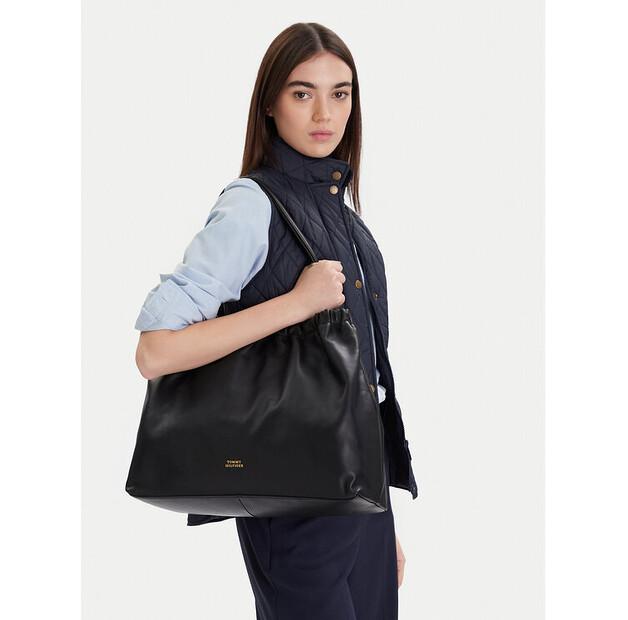 Tommy Hilfiger Soft-Leder-Tote-Tasche