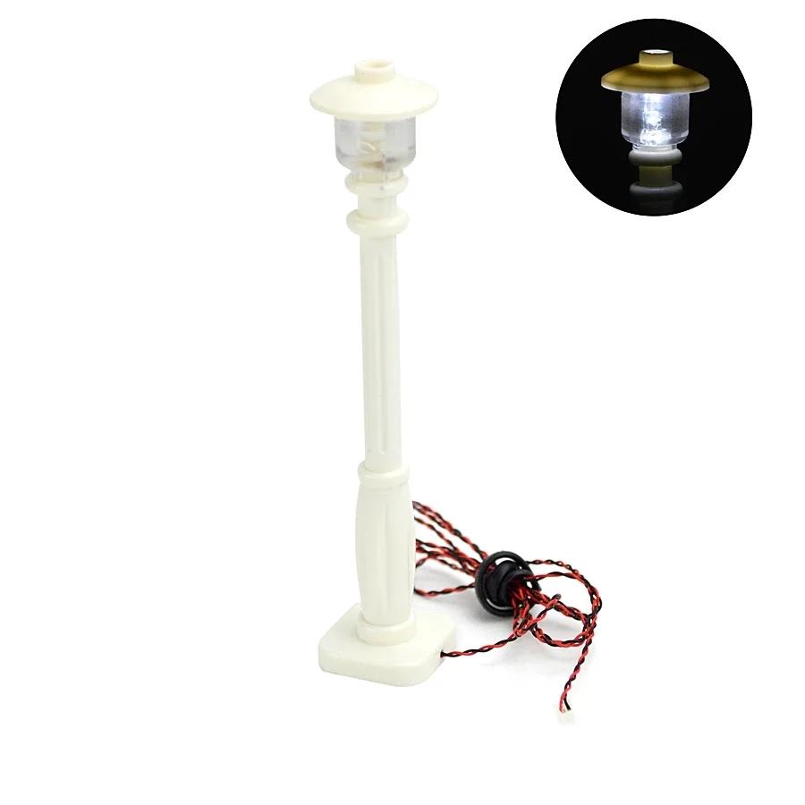 0.8mm Pin RGB LED Wire Building Blocks DIY Street Lamp City Electric Night View City House Decorate Toy Brick Compatible Leduo