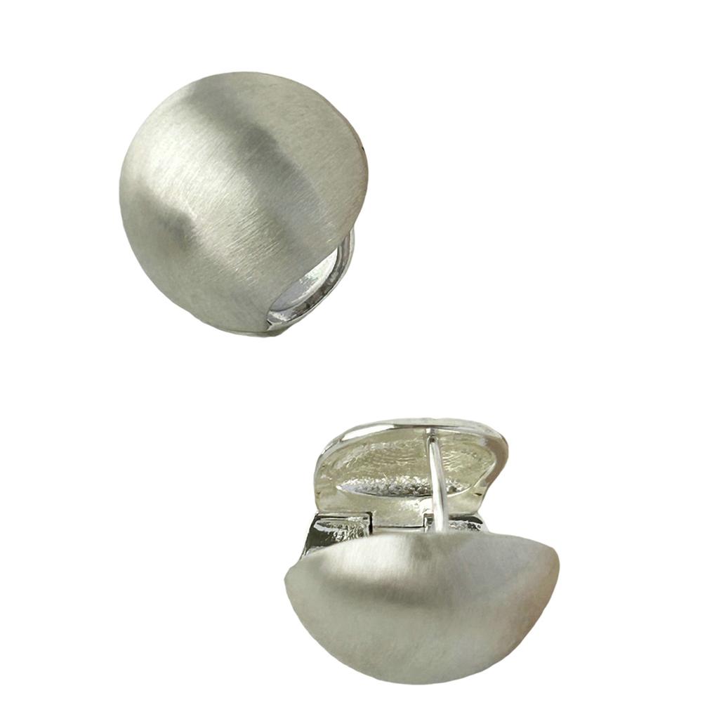 Unique Ball Shape Studs Earrings Ear Studs Fashion Ears Jewelry Copper Texture Suitable for Various Occasion Wear