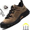 Construction Male Industrial Shoes Anti-smash Anti-puncture Work Shoes Indestructible Safety Shoes Men Steel Toe Sneakers