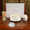 2/4/5pcs/set Easy To Clean Matcha Tea Set With Tool Rack, Including Bowl, Whisk, Spoon, Great Gift For Ceremony