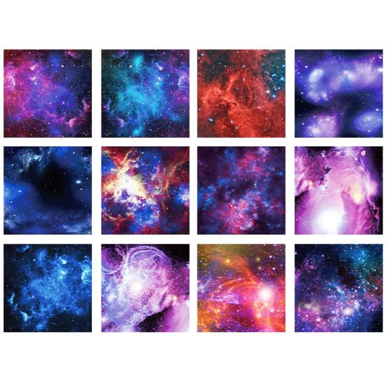 

1 комплект бумаги для оригами со звездами и градиентной резкой, бесплатная бумага для рукоделия с двусторонней печатью «сделай сам» для школы