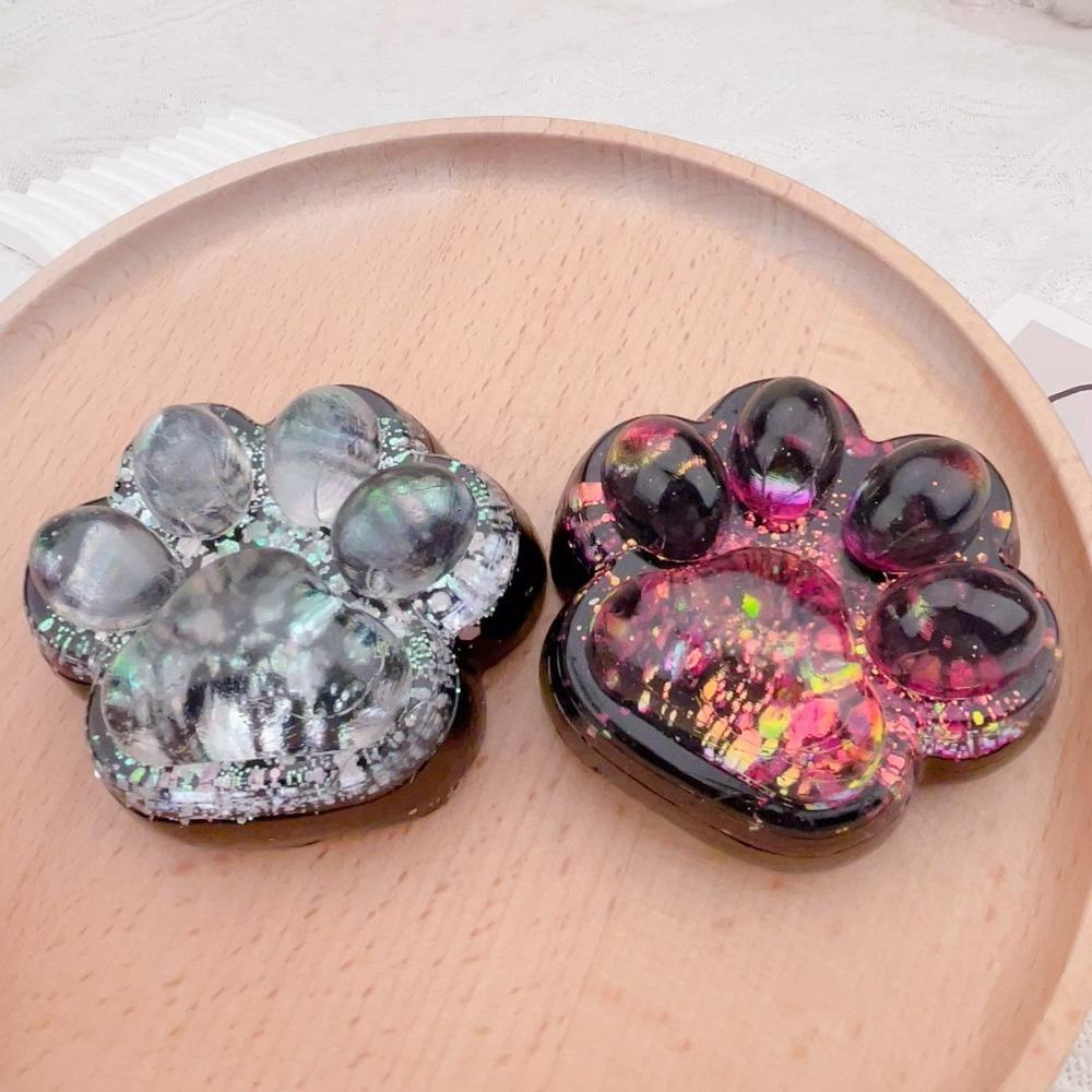 Dark Starry Sky Series Cat Claw Squishy Fidget Toy Sticky Decompressing Pinching Cat Paw