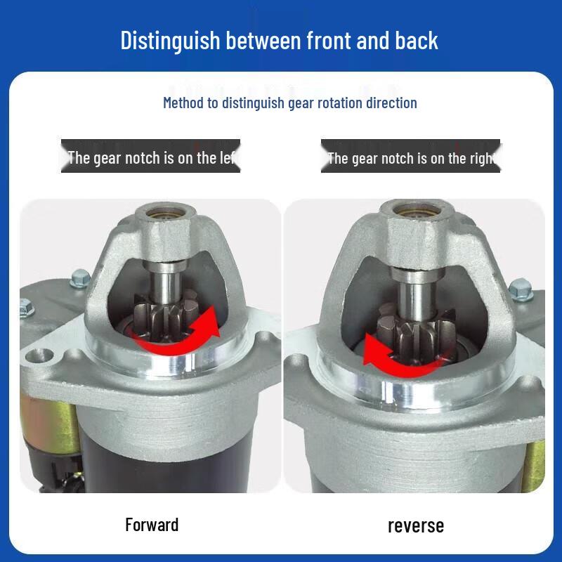 24V Universal Electric Starter Motor for Air-cooled Diesel Engines