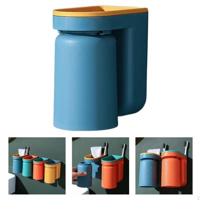 Gargle Cup Toothbrush Holder, Bathroom Organizer for Adults