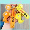 Personalized Cartoon Dinosaur Keychain Stylish Bag Pendant Cute Car Key Decor