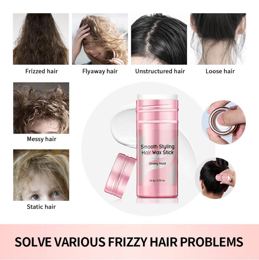 Hair Wax Sticks, Styling Hair Wax, Broken Hair Finishing Cream, Long Lasting Styling Wax