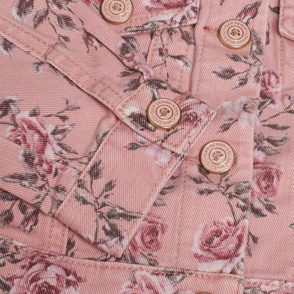 Floral Denim Jacket 780132 for Baby Girl