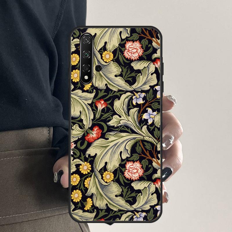 William Morris For Huawei Nova 9 10 SE 5T 12s 12i 11i Y91 Y90 Y60 Y70 Y72 Y61 P20 P40 P30 Lite P60 Pro Case